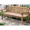 Big Classic Teak Garden Bench - 2